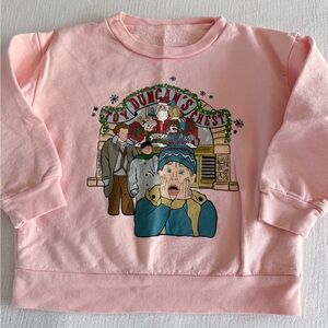 Elisabeth + Faith home alone sweatshirt